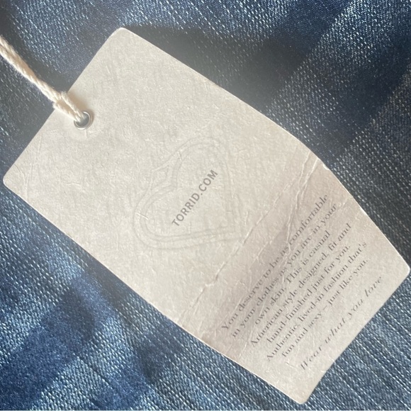 Torrid women’s denim shorts. Size 24. NWT - Picture 6 of 14